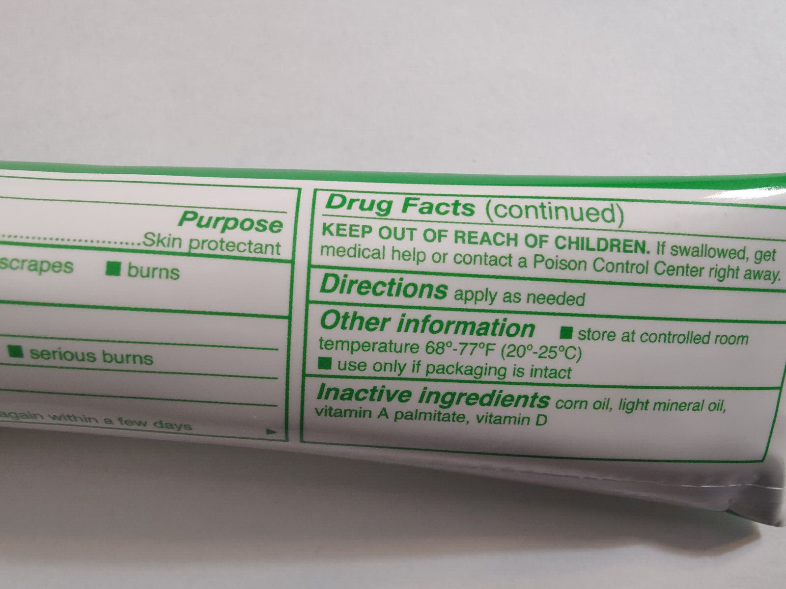 3 CURAD Vitamin A&D Ointment 2oz Tube Soothe Protect Moisturize Free