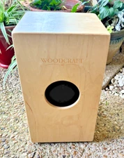 MEINL Woodcraft Series Professional Cajon Mahogany Frontplate - Percussion Drums