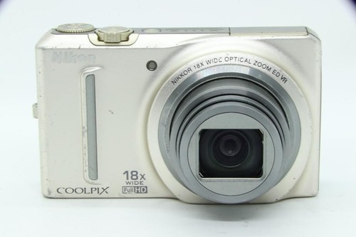 Nikon COOLPIX S9100 Gold Digital Camera 12.1MP 18x Optical Zoom From JAPAN - Picture 2 of 11