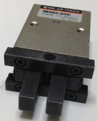 SMC  MHQ2-20C Pneumatic Parallel Air Gripper Single Parallelgreifer TOP 