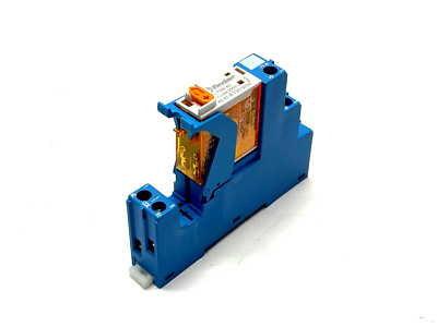 Finder 97.01 Relay Base w/ 46.61.8.120.0054 Relay 120VAC 16A