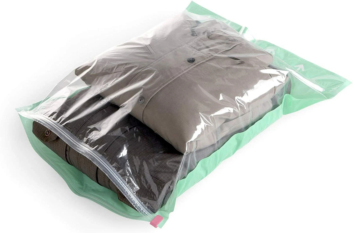 Compactor, Lot de 2 Sacs de Compression Sous Vide Voyage, Taille L 55x70 CM