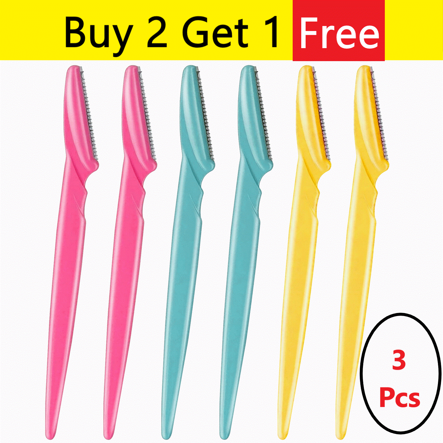 6X Face Eyebrow Razor Hair Removal Trimmer For Women Shaper Dermaplaning Blade | eBay 6X Face Eyebrow Razor Hair Removal Trimmer For Women Shaper Dermaplaning Blade | eBay