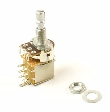 B250K ohm Push Pull Audio Taper Electric Guitar Potentiometer Control Switch Pot