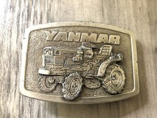 Vintage RARE Yanmar Belt Buckle Spec Cast Inc. Rockford, IL