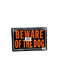  12 -Hy-Ko 10X14" BEWARE OF THE DOG Aluminum Sign Rust Free