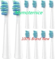 10x toothbrush heads compatible with ToiletTree Products MYME10  US