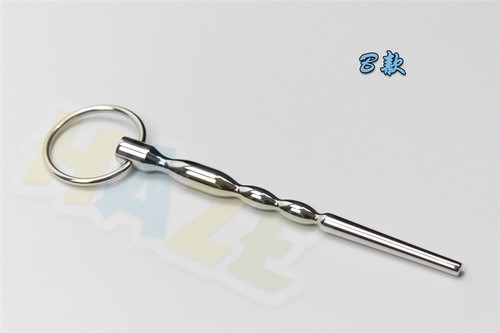 Male Stainless Steel Penis Urethral Plug Dilator Sound Urethral Bead Hollow Tube - Picture 6 of 20