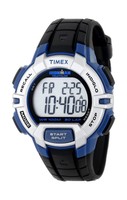 Timex Ironman Rugged 30 Full-size Watch Black/blue/silver-tone