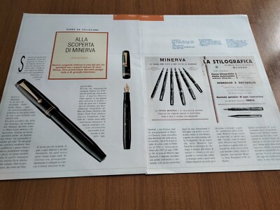 MINERVA OMAS FOUNTAIN PEN FOUNTAIN PEN VINTAGE ARTICLE