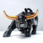 Miami Bitcoin Bull Statue Wall Street Bull Figure Model OX Home Desk Decor Cow
