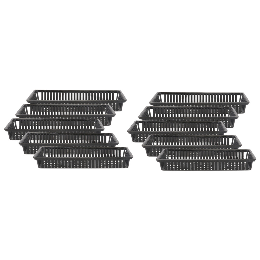 Toyvian Hydroponische Pflanzkörbe 4er Set - Weiße Netztöpfe