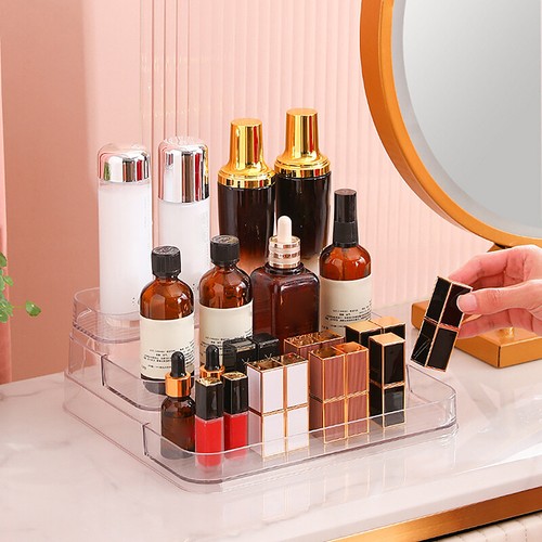 3 Tier Clear PET Rack Perfume Figure Model Desktop Storage Display Stand Shelf - Picture 9 of 14