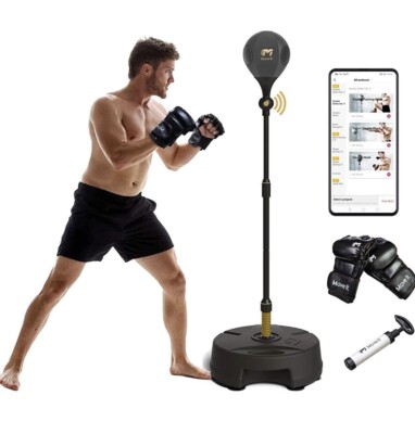 Move It Smart Bluetooth Punching Bags with Stand, Bluetooth