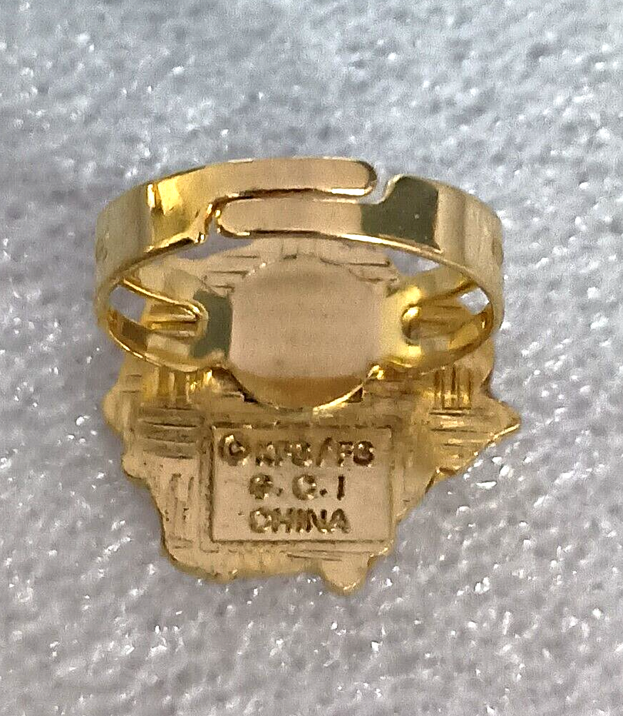 Rare Vintage Betty Boop Winking Animated Collectible Ring 1980s