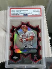 2013 Topps Chrome Mike Trout Chrome Connection Die Cut Angels #CC-MT