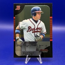 2005 Bowman Chrome Baseball Chipper Jones #113 Atlanta Braves HOF