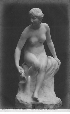 Nudes - Sculptures - E. Hachenburger - Swimmer - Salon from 1908