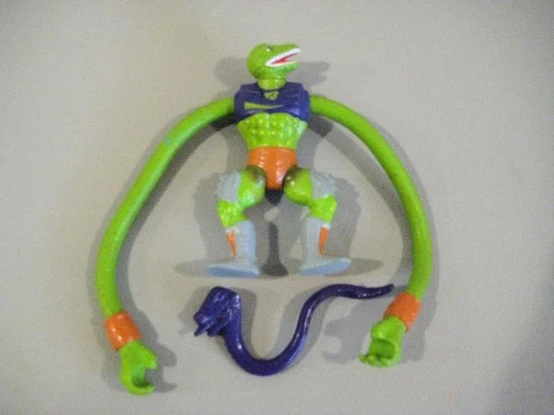 He-Man Vintage 1980s MOTU Figure Sssqueeze & Purple Sea Serpent