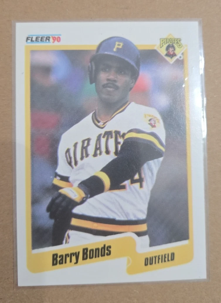 Fleer Barry Bonds 1990 Season Baseball Sports Trading Cards