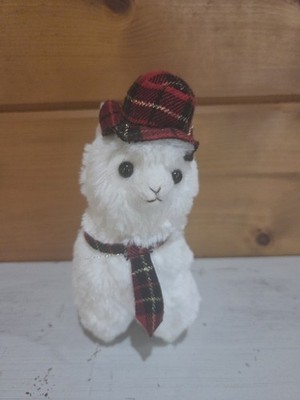 Alpaca C0910A Alpacasso White Amuse Plush 7'' Stuffed Toy Doll Japan Plush Animal