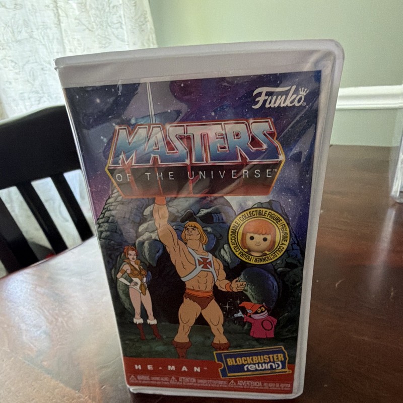 Funko Masters of the Universe He-Man Chase Vinyl Figure Blockbuster Rewind