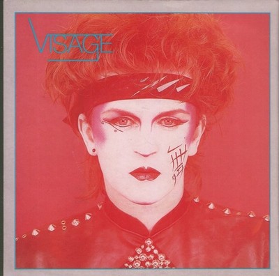 Visage Self-Titled 7'' vinyl UK Polydor 1981 Remix in steve strange headband