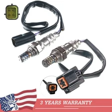Set of 2 Upstream + Downstream Oxygen O2 Sensor For Kia Soul 2.0L L4 2010 2011