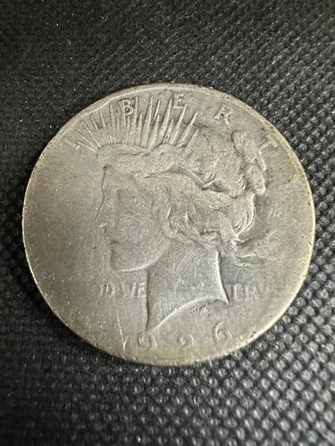 1926-S, PEACE SILVER DOLLAR in Good Condition! Low Start Below Melt