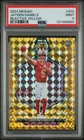 2024 Panini Mosaic Jayden Daniels #302 Reactive Yellow PSA 9