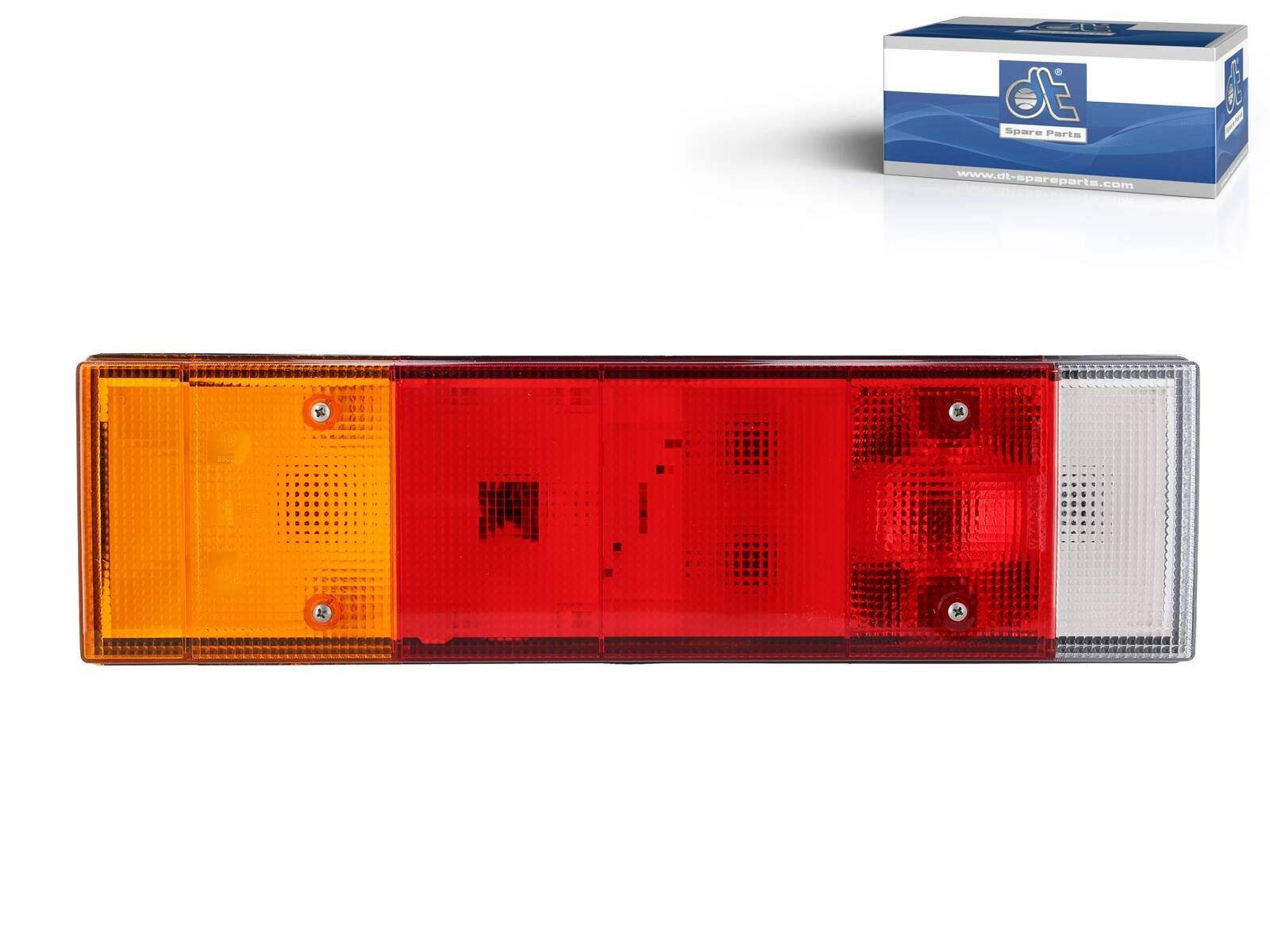 Feu arrière DT Spare Parts 6.86002 gauche pour la mise en conformité des poids lourds