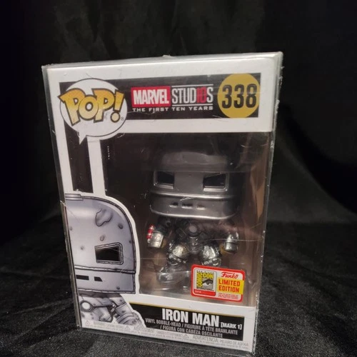 338 Iron Man (Iron Man) Authentic 2018 San Diego Comic Con Marvel Funko SEALED