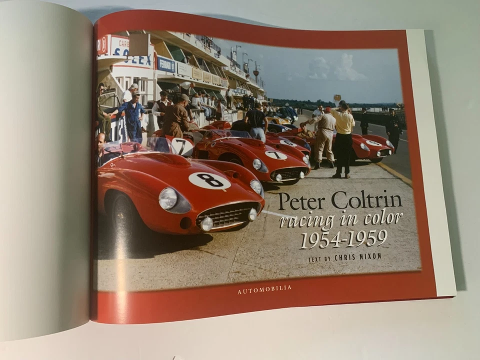 RARE PETER COLTRIN RACING IN COLOR 1954-1959 COLTRIN & NIXON SIGNED LTD EDITION - Image 2 of 4