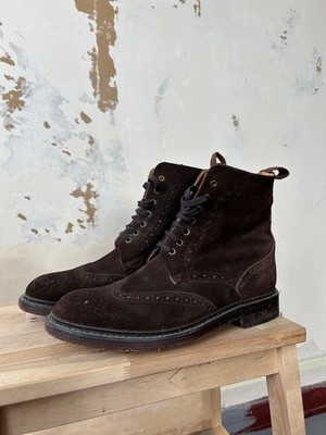 John White London Boots suede Size UK 8 EUR 42