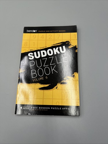 Lot Of 3! Pocket Size Benton Sudoku Puzzle Books, Activity Books Volume 5, 6 & 7 - Picture 5 of 8