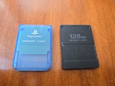 Untested Vintage Sony Playstation Memory Card...