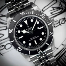 2025 TUDOR Black Bay 41mm Monochrome Jubilee Bracelet M7941A1A0NU-0003