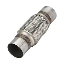 Exhaust Flex Pipe, 2.5''x 6''Stainless Steel Heavy Duty Exhaust Flex Pipe,