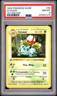 1999 POKEMON GAME BASE SET SHADOWLESS IVYSAUR 1ST EDITION #30 PSA 8