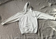 Pro Club Hoodie Men's Small Grey Heavyweight Sweatshirt Pullover Hooded