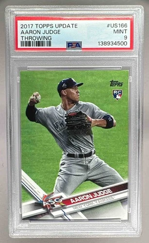 138934500 Aaron Judge 2017 Topps Update #US166 Rookie RC PSA 9