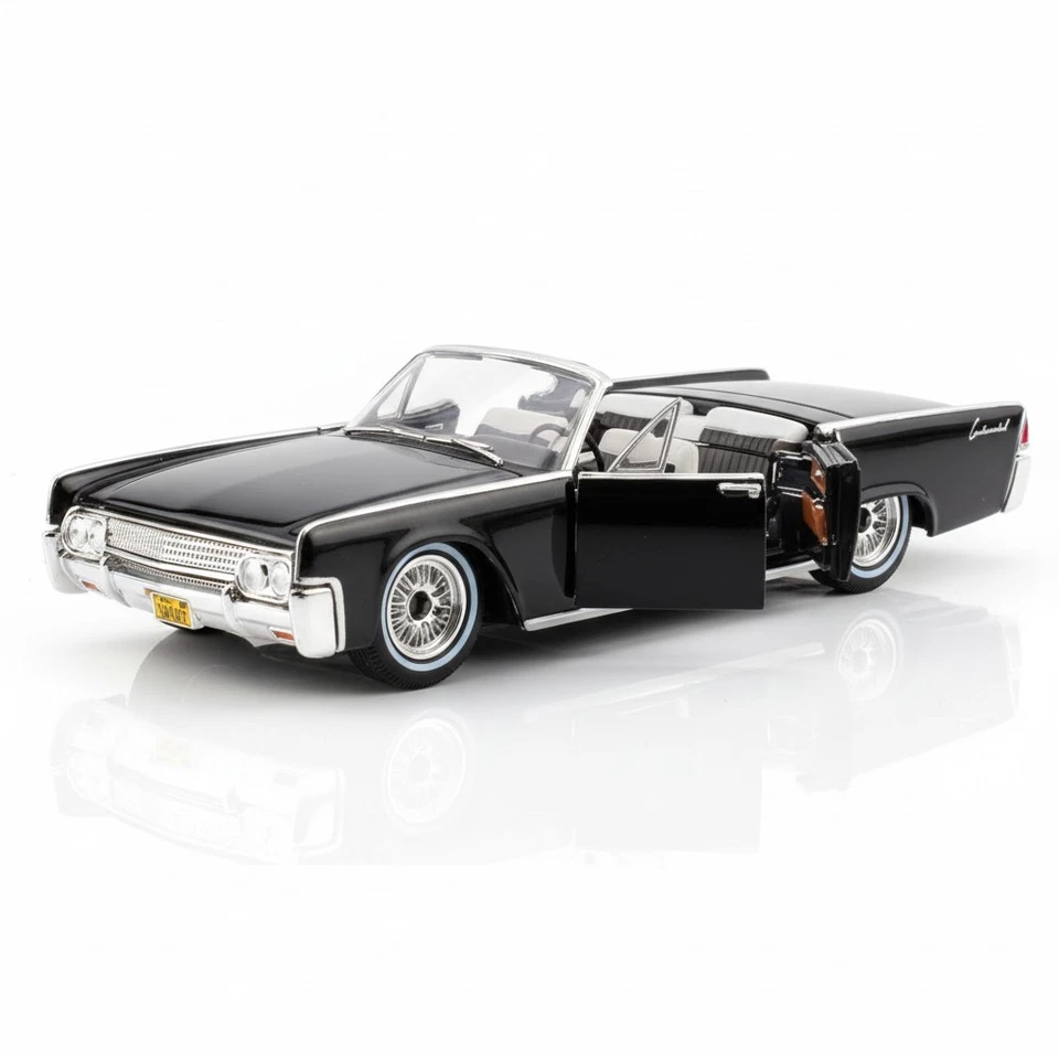 2024 Hot Wheels RLC Exclusive 1961 Lincoln Continental Spectraflame True Black - Image 2 of 4