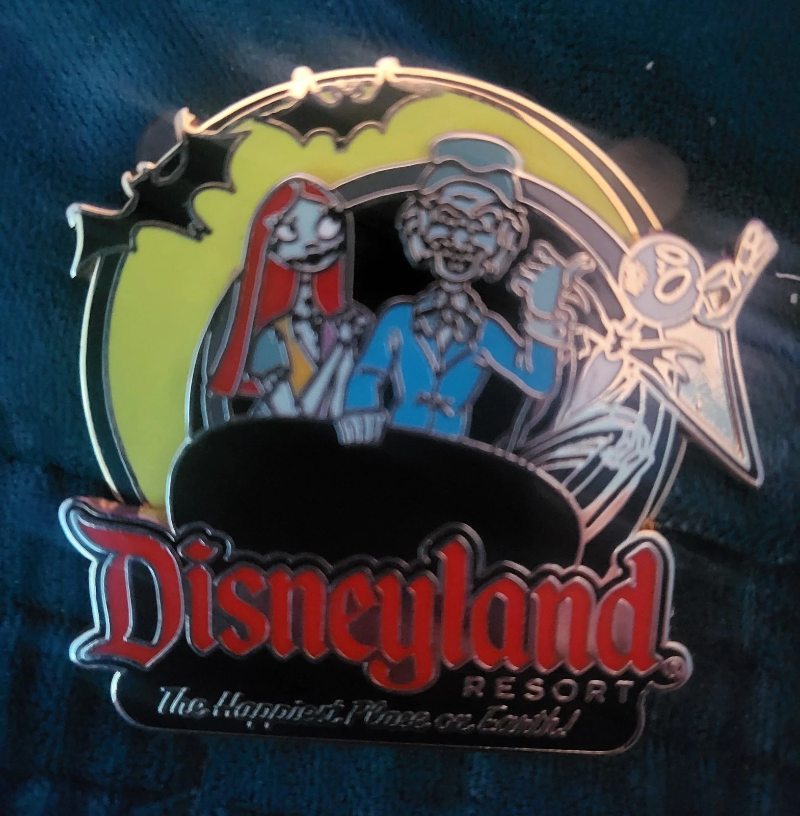 Disney Pins Featuring The Haunted Mansion and Nightmare Characters!