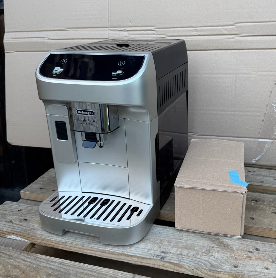 De’Longhi Magnifica Plus Perfetto Kaffeevollautomat Silber Schwarz ECAM322.70.SB, Foto 2 von 5