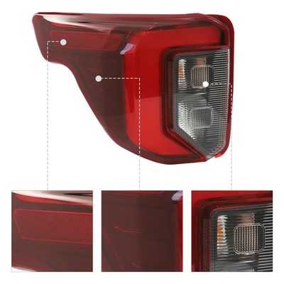 For 2020-2024 Ford Explorer ST/ST-Line/Timberline LED Tail Light Rear Lamp Left