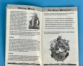 NIGHT WARRIORS: DarkStalkers&rsquo; Revenge  (SEGA SATURN) Tested CiB