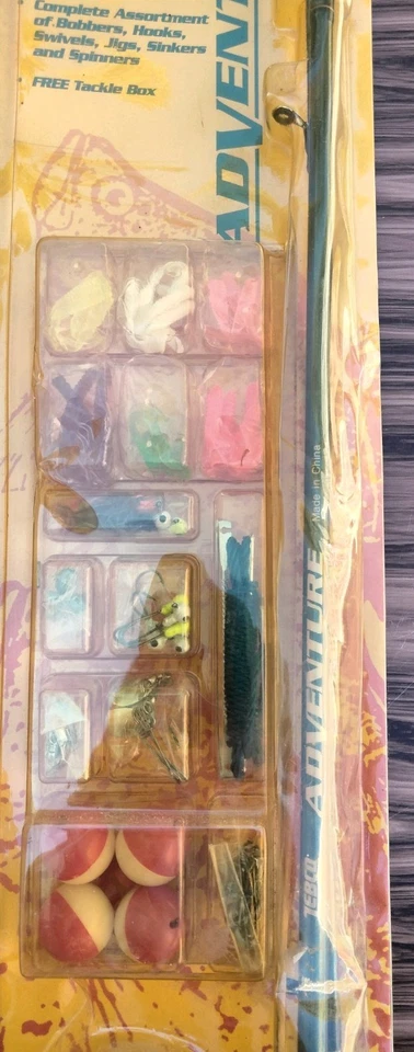 Zebco Let's Go Fishing Adventure Kit (2001) New In Package - Image 3 of 4