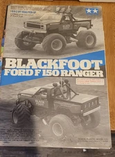 1986 Original Tamiya 1/10 R/C Blackfoot Ford F150 Ranger Truck 58058 NO box OEM