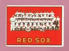 1967 Topps #604 Boston Red Sox Team High Number Baseball Card Low Grade