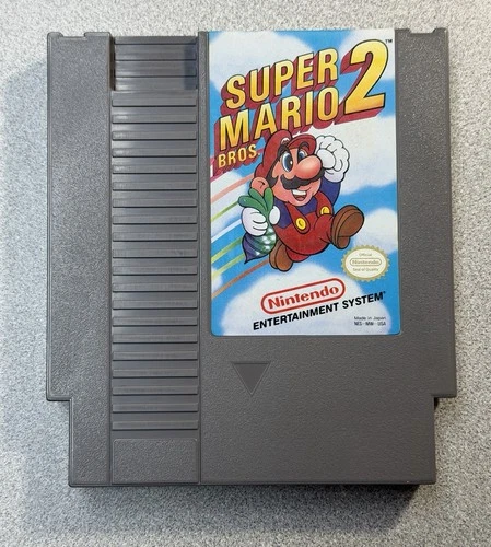 Super Mario Bros. 2 - Nintendo Entertainment System NES 1988 - Tested & Working